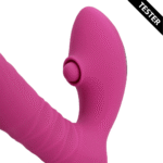 Vibratore per il punto G con movimenti di spinta e pulsazione, rosa, Loveline by Shots Loveline by Shots - immagine 6