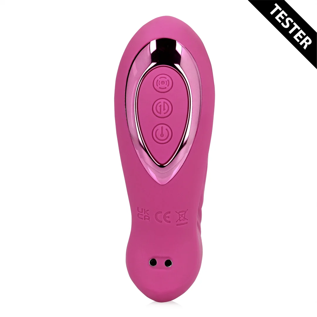 Vibratore per il punto G con movimenti di spinta e pulsazione, rosa, Loveline by Shots Loveline by Shots - immagine 4