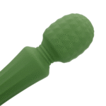 Vibratore a bacchetta, massaggiatore potente con impugnatura silenziosa, Green Mumba (Loveline by Shots) - immagine 10