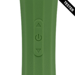 Vibratore a bacchetta, massaggiatore potente con impugnatura silenziosa, Green Mumba (Loveline by Shots) - immagine 4