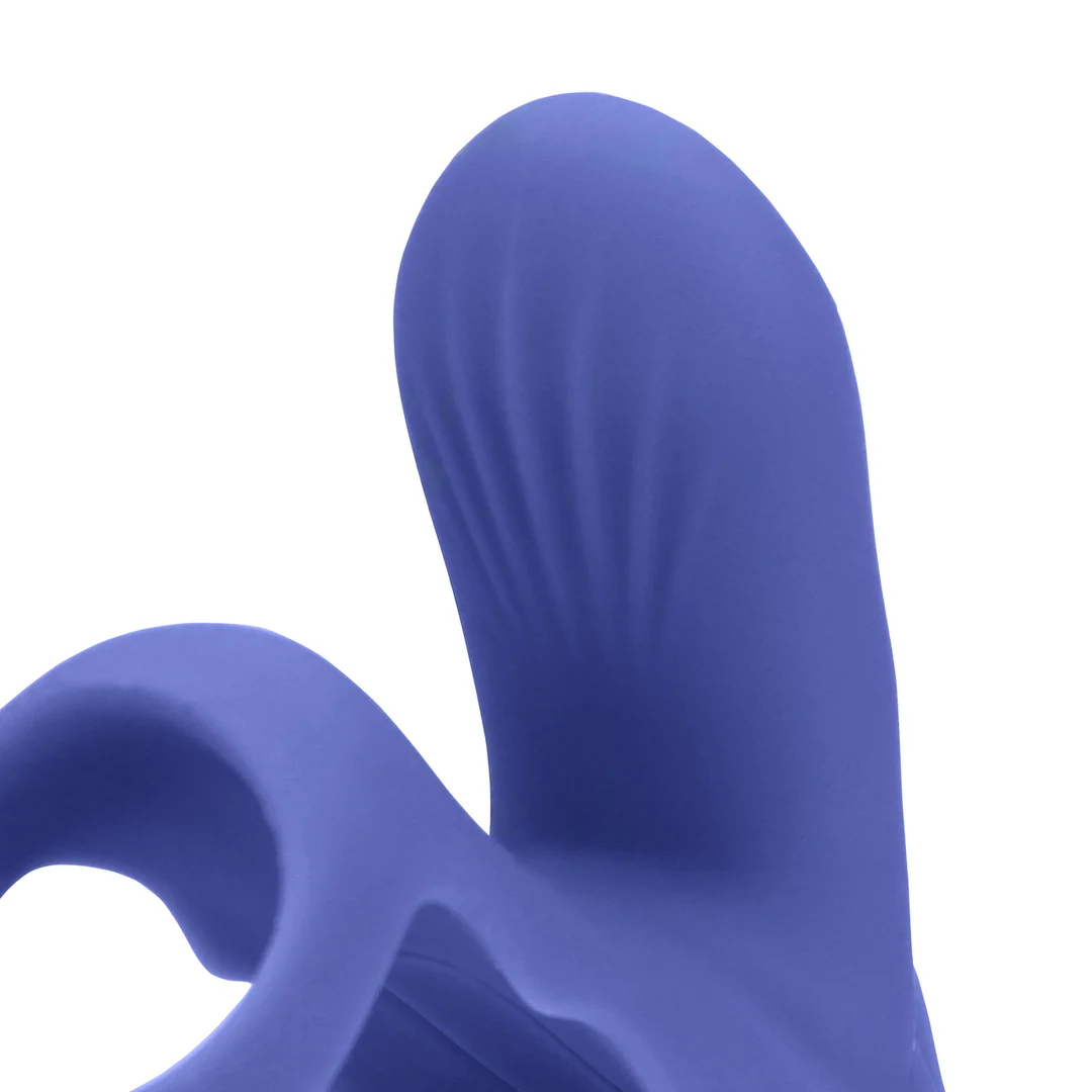 Anello vibrante per il pene con stimolazione del clitoride, Tamiya blu, tester - immagine 11