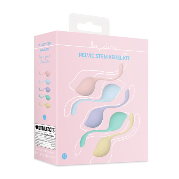 Set per l’allenamento del pavimento pelvico Loveline by Shots multicolore