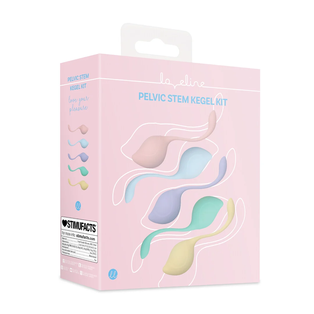 Set per l’allenamento del pavimento pelvico Loveline by Shots multicolore - immagine 1