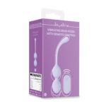 Vibratore anale con 10 modalità, Vibrating Bead Kegel con telecomando, lavanda, tester - immagine 5
