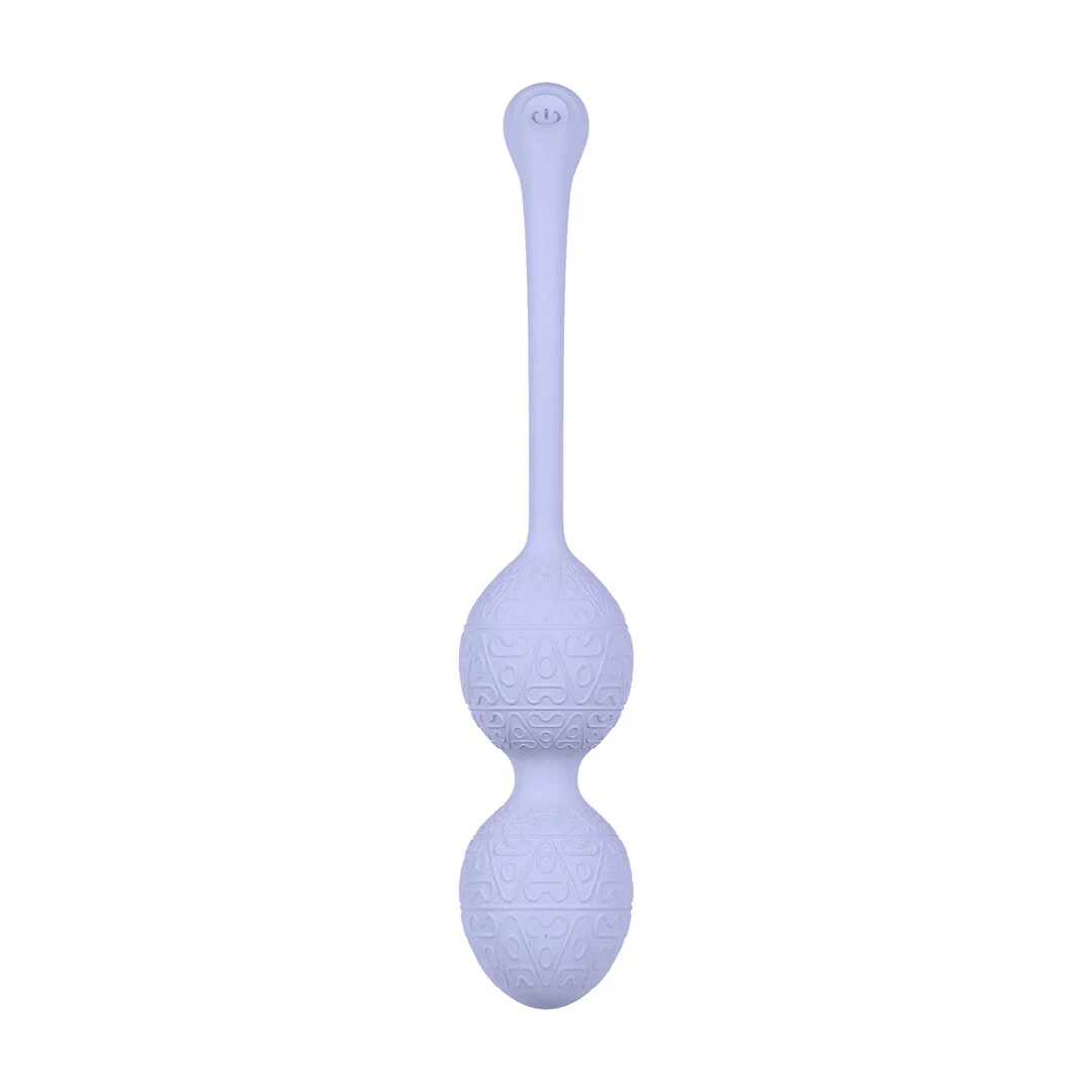 Vibratore anale con 10 modalità, Vibrating Bead Kegel con telecomando, lavanda, tester - immagine 7