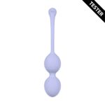 Vibratore anale con 10 modalità, Vibrating Bead Kegel con telecomando, lavanda, tester