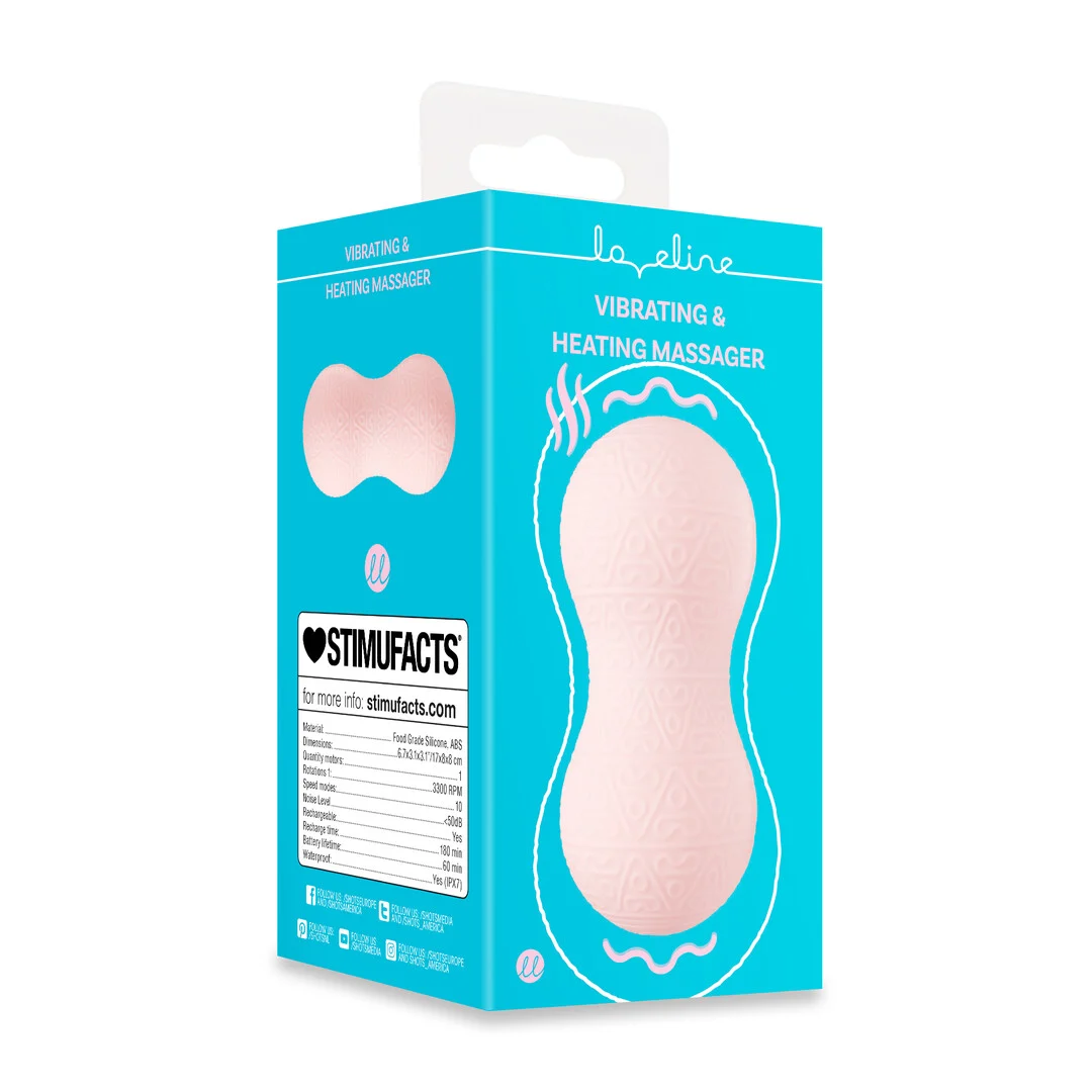Vibratore con funzione riscaldante, rosa, Loveline by Shots Loveline by Shots - immagine 5