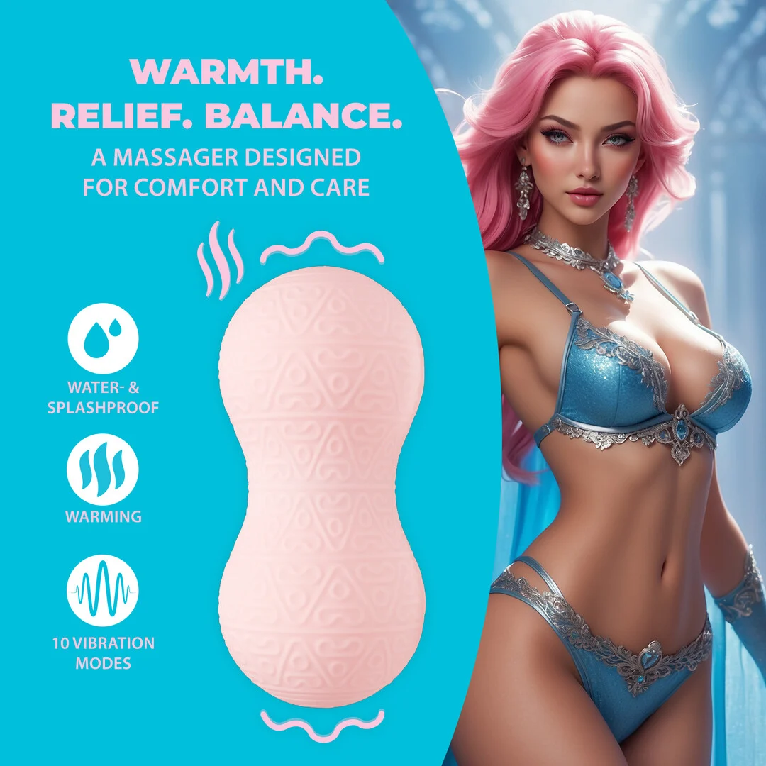 Vibratore con funzione riscaldante, rosa, Loveline by Shots Loveline by Shots - immagine 9