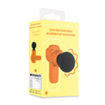 Mini vibratore, 10 modalità e ricaricabile, Loveline arancione by Shots - immagine 4