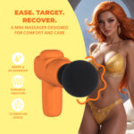 Mini vibratore, 10 modalità e ricaricabile, Loveline arancione by Shots - immagine 7