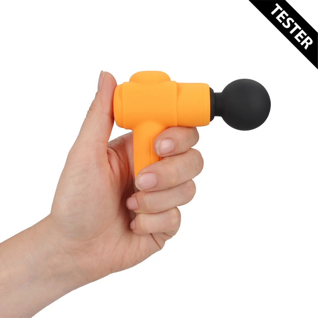 Mini vibratore, 10 modalità e ricaricabile, Loveline arancione by Shots - immagine 2