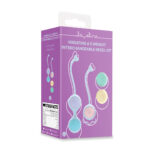 Set vibrante per esercizi di Kegel Loveline by Shots con 5 pesi intercambiabili
