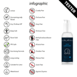 Lubrificante anale a base d’acqua, testato dermatologicamente, incolore e inodore, 150 ml, Loveline by Shots - immagine 2