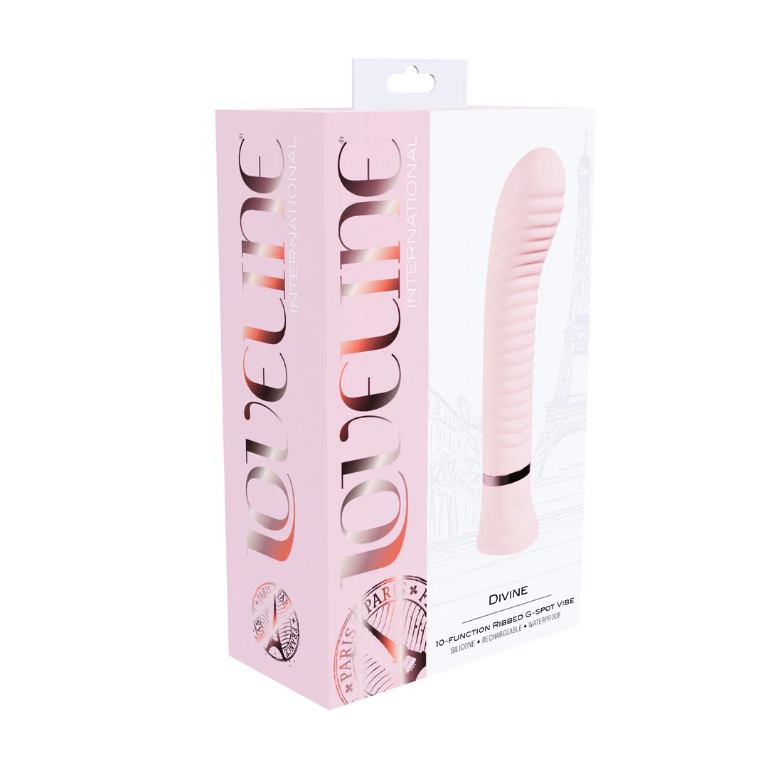 Vibratore per il punto G, 10 modalità e impermeabile, Loveline Paris Collection Rosa Loveline by Shots - immagine 2