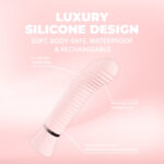 Vibratore per il punto G, 10 modalità e impermeabile, Loveline Paris Collection Rosa Loveline by Shots - immagine 5