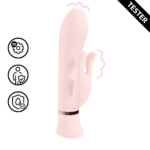 vibratore rabbit con doppio motore e 10 modalità – Loveline Tendre (rosa) Loveline by Shots