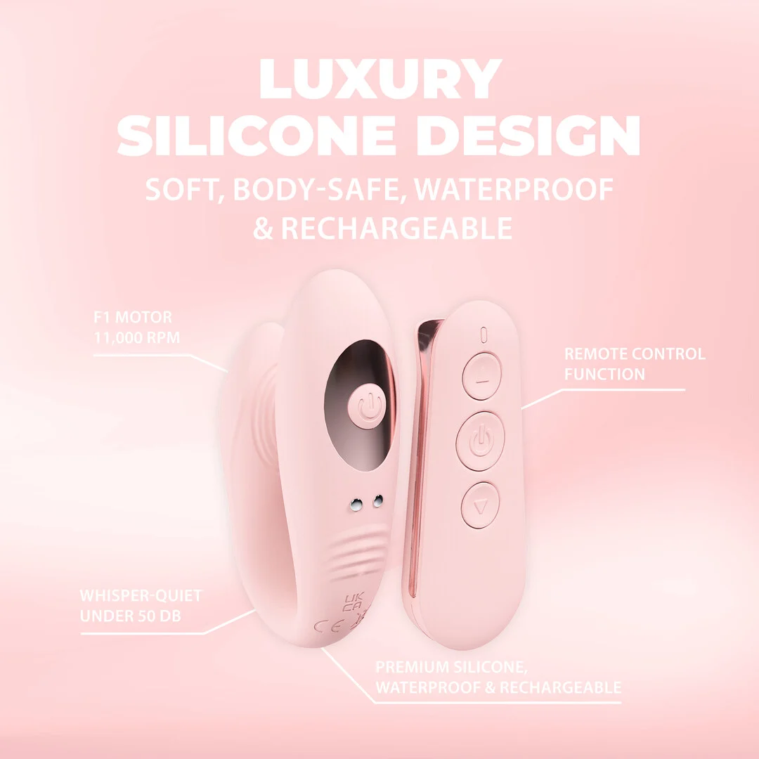 Vibratore doppio con telecomando – Charme Loveline by Shots - immagine 6