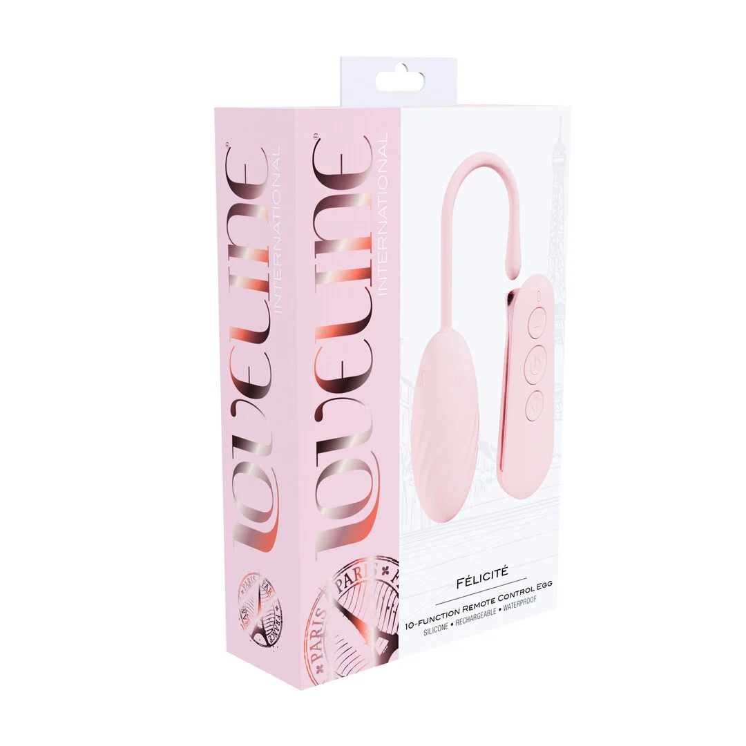 Uovo vibrante rosa Loveline by Shots, 10 modalità - immagine 2