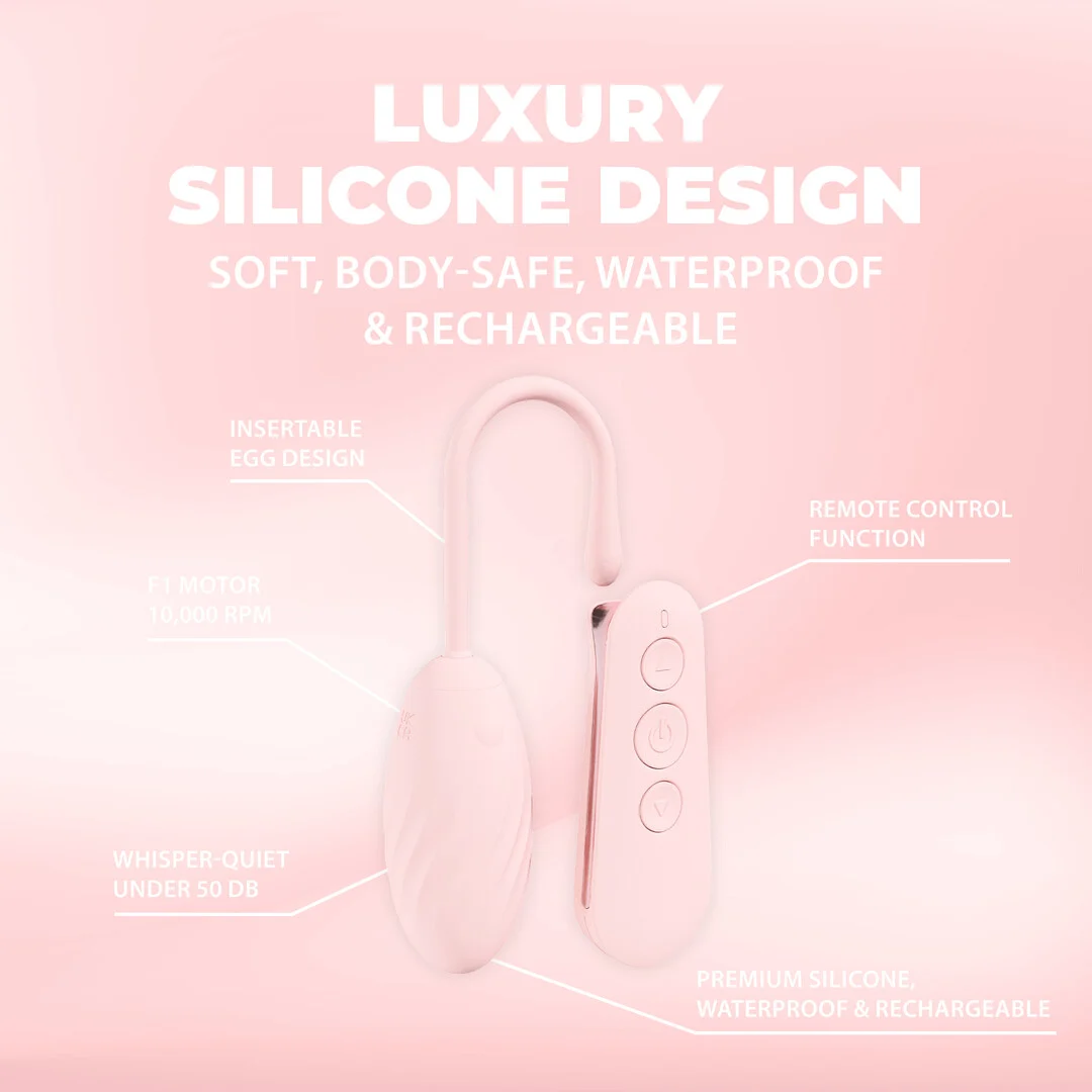 Uovo vibrante rosa Loveline by Shots, 10 modalità - immagine 6