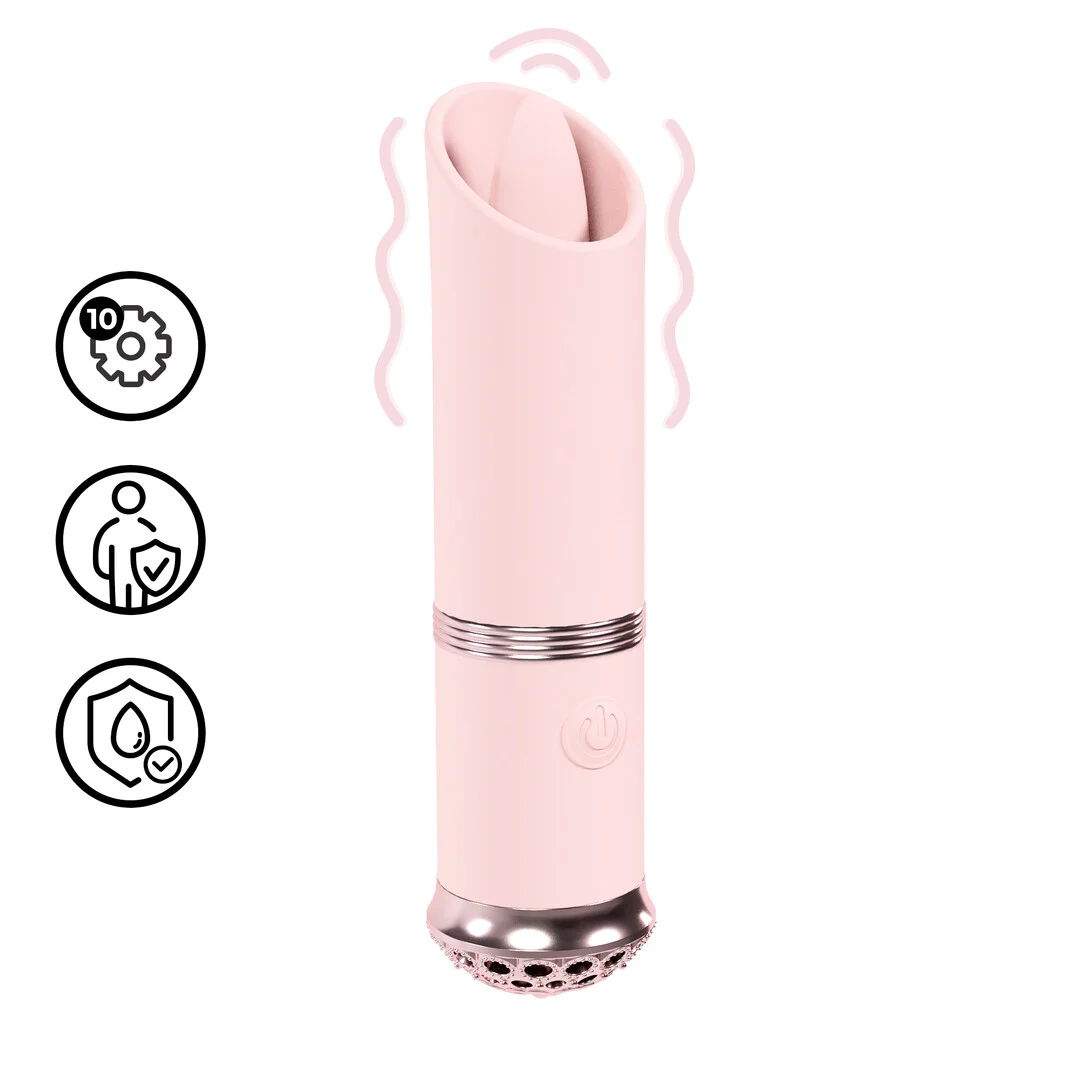 Mini vibratore – 10 modalità e stimolazione mirata – Loveline by Shots rosa Loveline by Shots - immagine 6