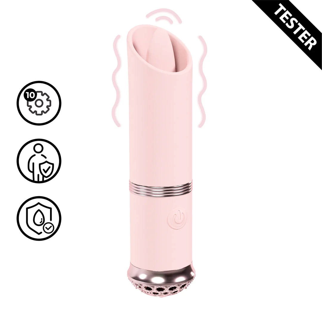 Mini vibratore – 10 modalità e stimolazione mirata – Loveline by Shots rosa Loveline by Shots - immagine 1