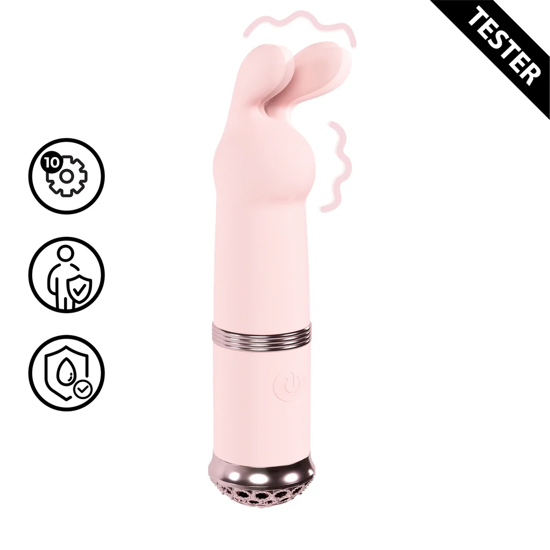 Vibratore doppio con 10 funzioni – Tester Loveline by Shots - immagine 1