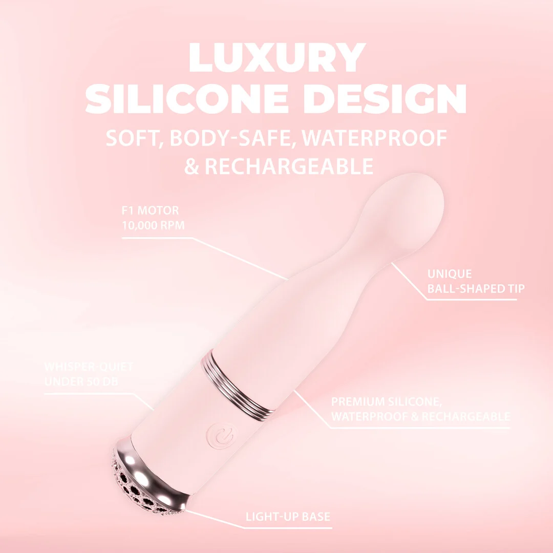 Vibratore con 10 modalità – Finesse Loveline by Shots - immagine 5