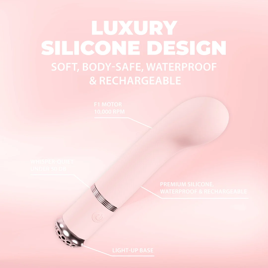 Vibratore per il punto G, 10 modalità, Loveline Chérie Rosa Loveline by Shots - immagine 5