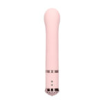 vibratore rabbit impermeabile in silicone sicuro per il corpo Loveline Belle rosa Loveline by Shots - immagine 3