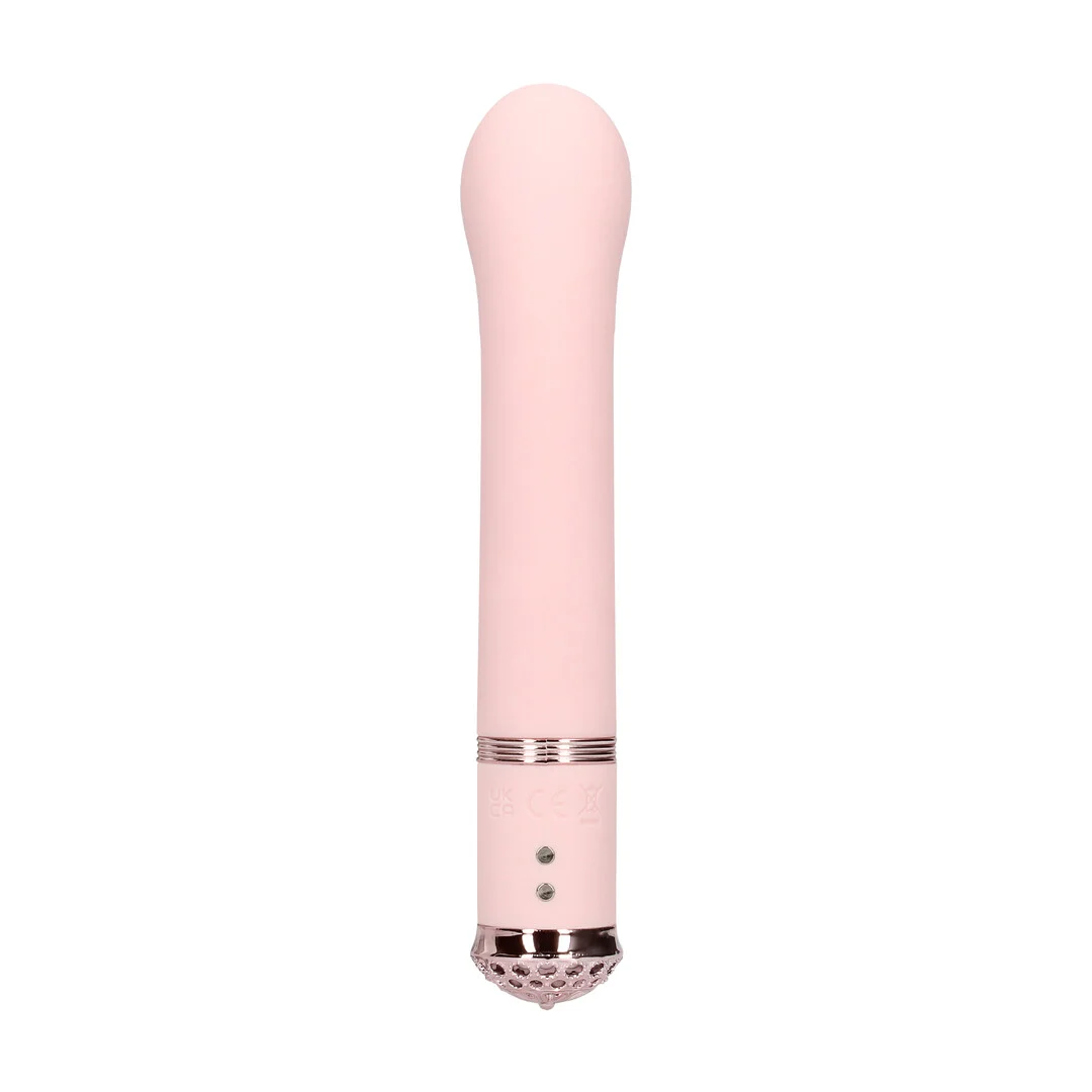 vibratore rabbit impermeabile in silicone sicuro per il corpo Loveline Belle rosa Loveline by Shots - immagine 3