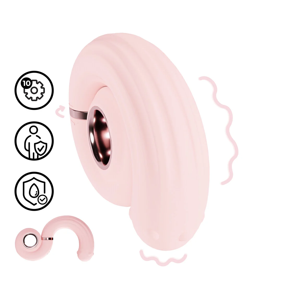 Vibratore – 10 modalità – Loveline Perles rosa, Loveline by Shots - immagine 10