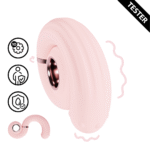 Vibratore – 10 modalità – Loveline Perles rosa, Loveline by Shots - immagine 4