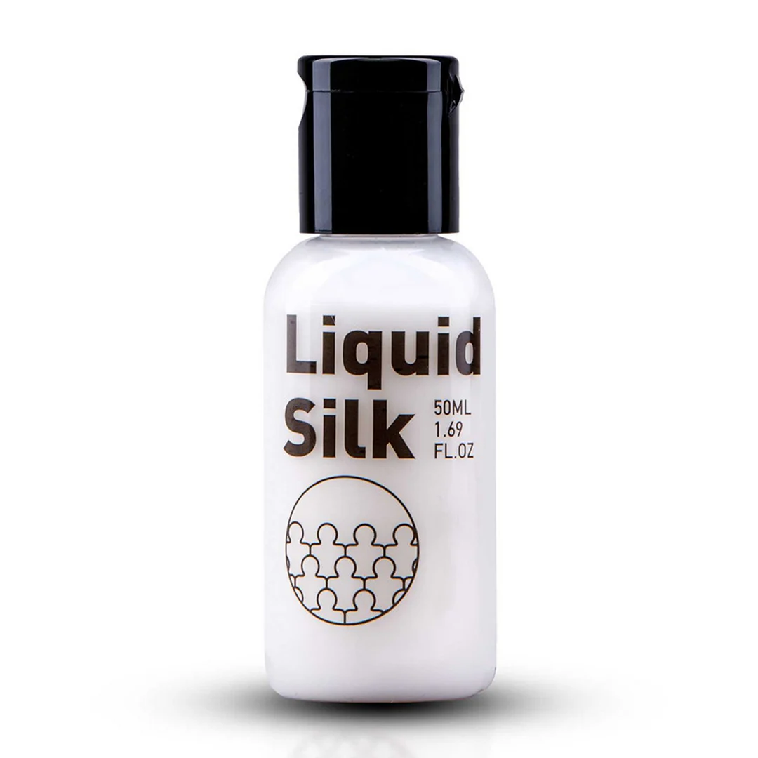 Lubrificante a base d’acqua, lubrificante premium con un tocco di silicone, senza profumo e insapore, 250 ml, Liquid Silk - immagine 2