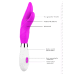 Luminous by Shots Athos vibratore con stimolatore clitorideo - immagine 5