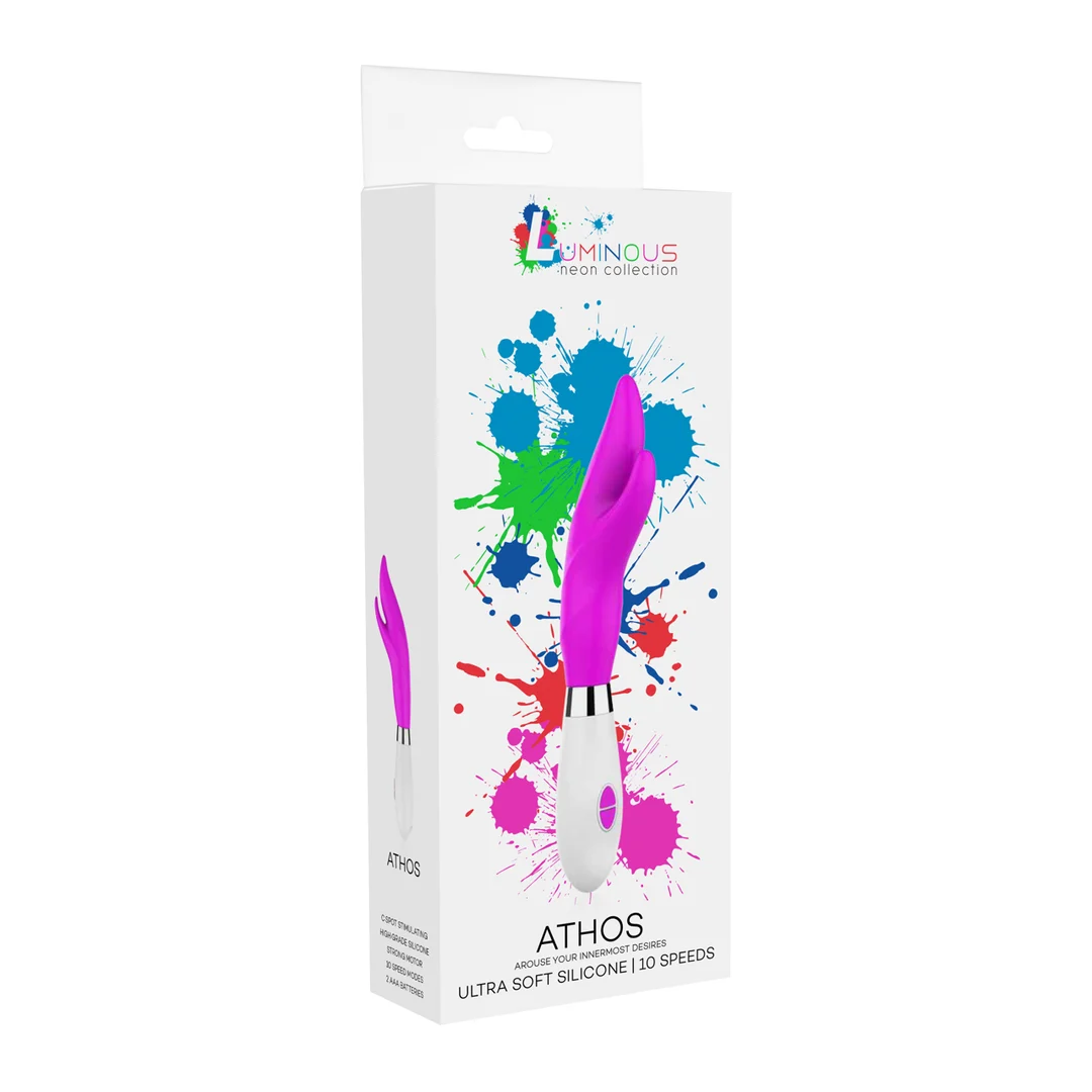 Luminous by Shots Athos vibratore con stimolatore clitorideo - immagine 1