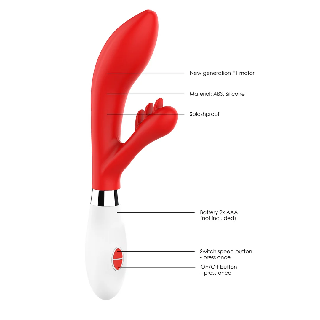 Vibratore rabbit | 10 modalità | Luminous by Shots - immagine 5