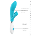 Vibratore rabbit | 10 modalità | Luminous by Shots - immagine 11