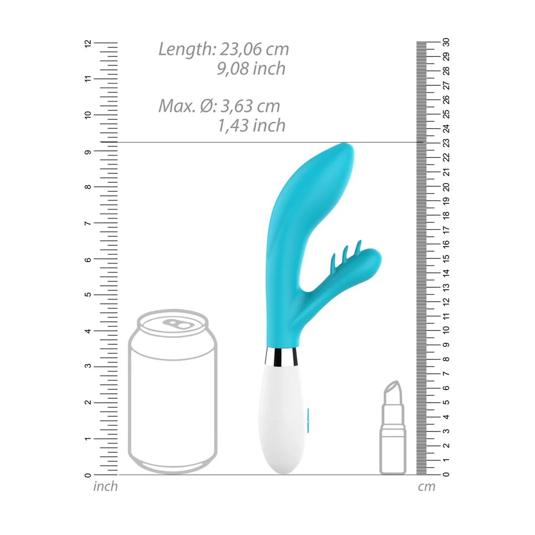 Vibratore rabbit | 10 modalità | Luminous by Shots - immagine 12