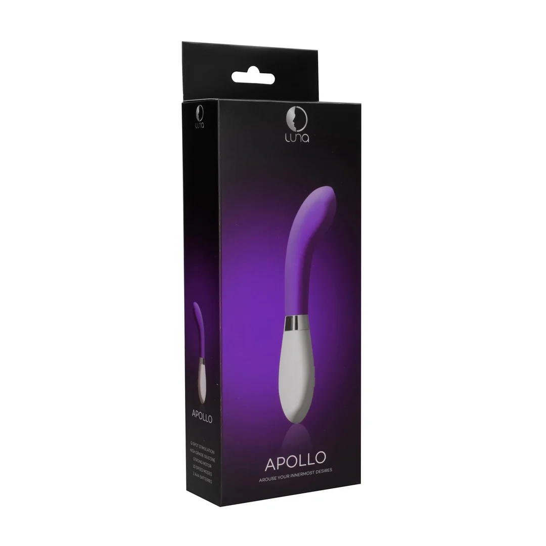 Vibratore per il punto G Luna by Shots Apollo, viola - immagine 1