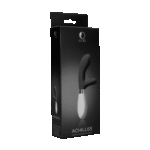 Stimolatore clitorideo e vibratore Luna Achilles, nero