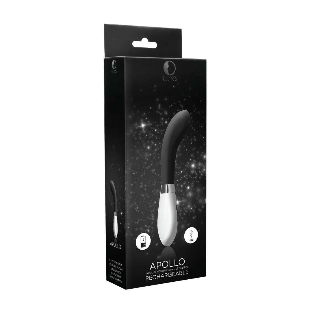Vibratore ricaricabile Apollo di Luna by Shots - immagine 1