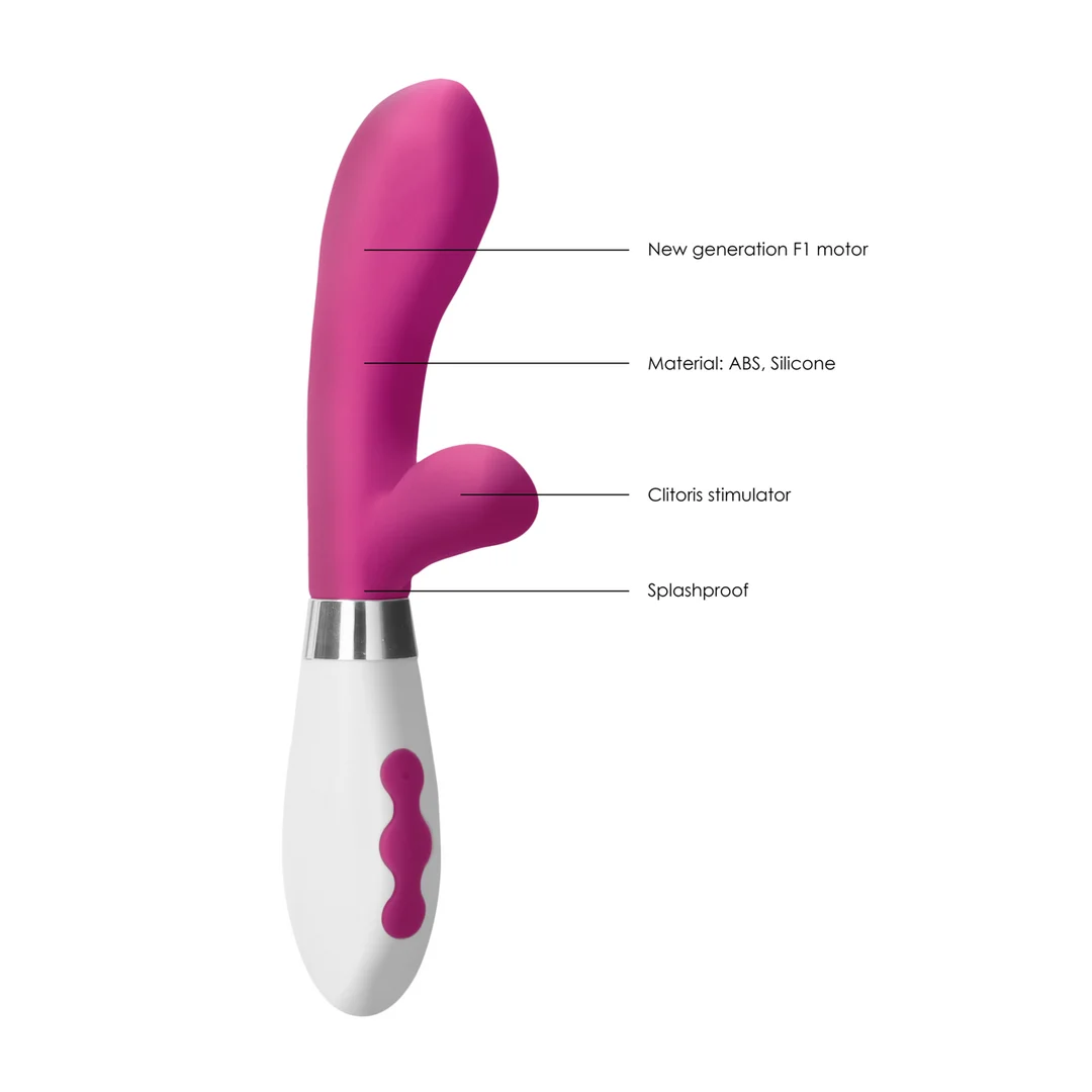 Vibratore rabbit Achilles Luna by Shots - immagine 6