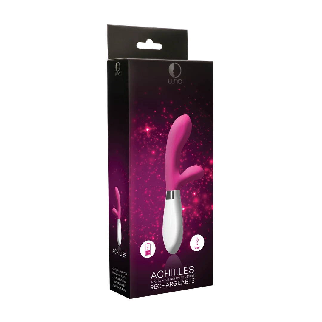 Vibratore rabbit Achilles Luna by Shots - immagine 1