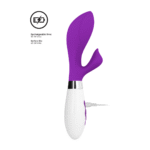 Vibratore rabbit, 10 livelli e stimolazione mirata, viola Luna by Shots - immagine 6