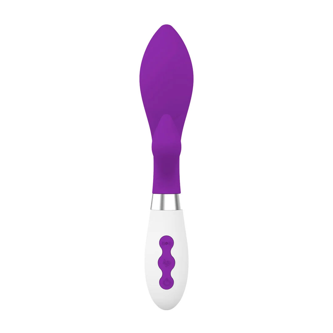 Vibratore rabbit, 10 livelli e stimolazione mirata, viola Luna by Shots - immagine 3