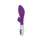 Vibratore rabbit, 10 livelli e stimolazione mirata, viola Luna by Shots - immagine 5