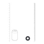 Anello per il pene Levelz in silicone liquido nero - immagine 3