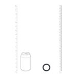Anello fallico Levelz Wide O in silicone - immagine 4