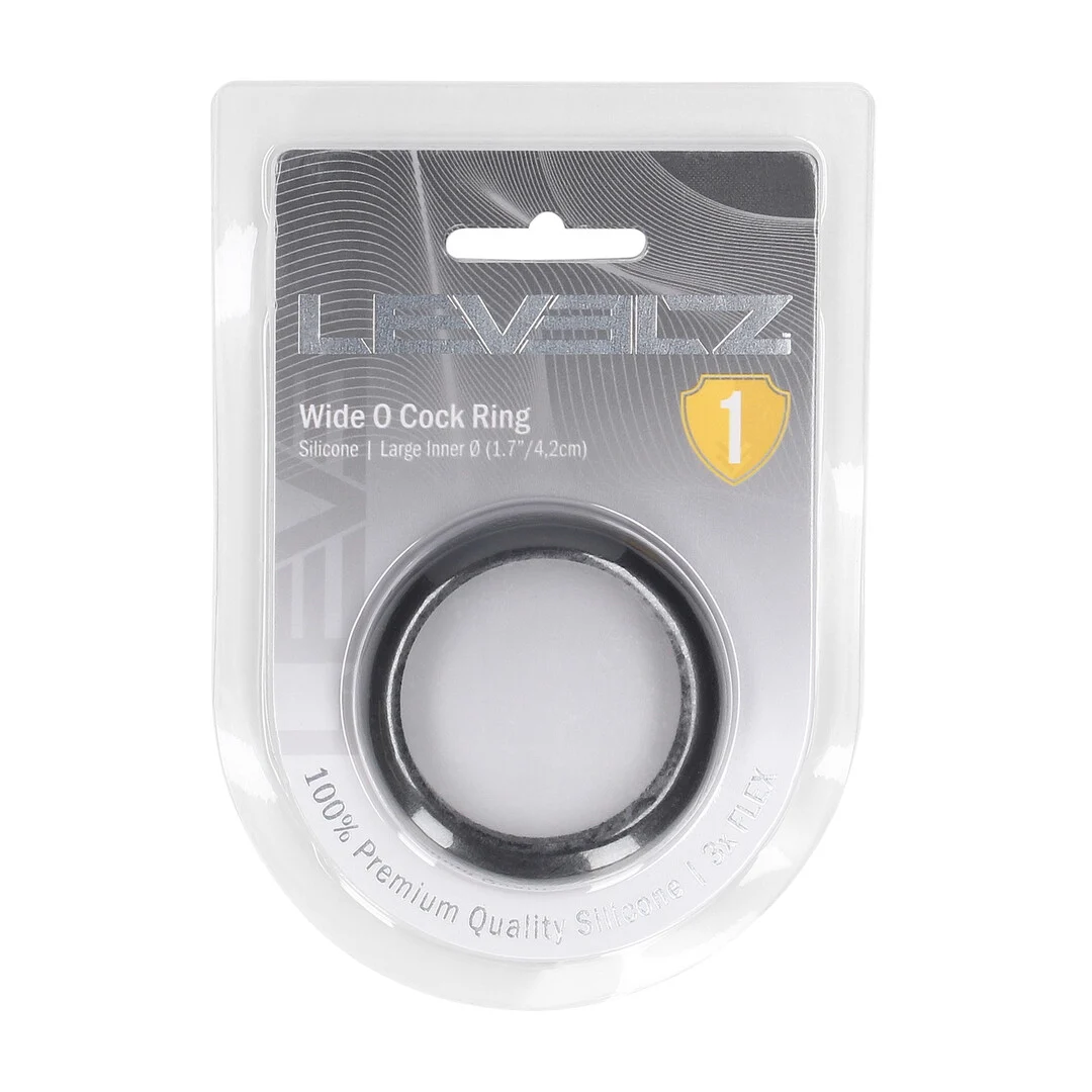 Anello fallico in silicone Levelz by Shots Wide O - immagine 1