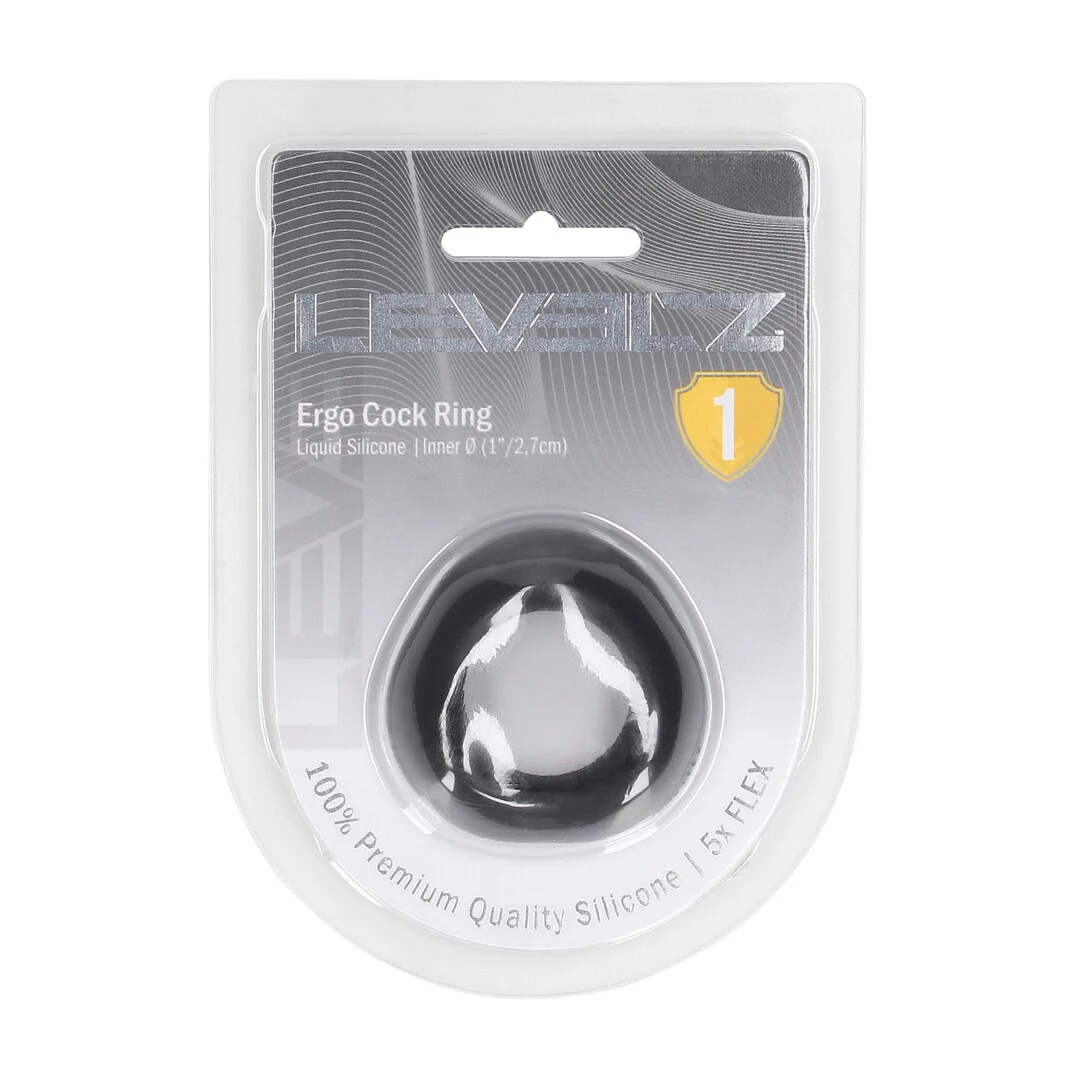 Anello fallico Levelz Ergo in silicone liquido - immagine 1